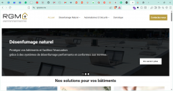 site WordPress, Client : RGM+ (rgmplus.ma)