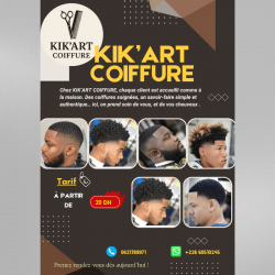 Kik'Art Coiffure — Flyer