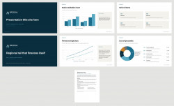 Meridian Rail — Template de présentation & document corporate