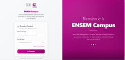 Plateforme de gestion universitaire — ENSEM Campus