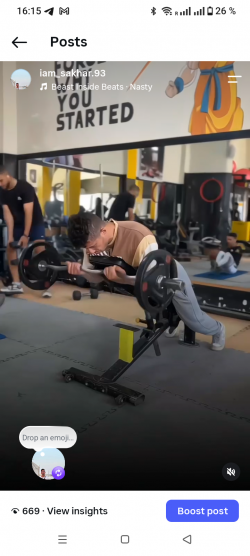 Exercice fitness Instagram