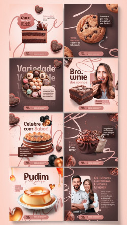 instagram chocolat design