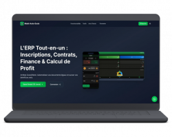 Modir Auto-École Landing Page
