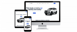 Un site Web de service de location de voitures