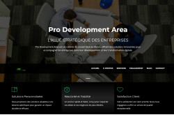 Site pour un bureau d'étude