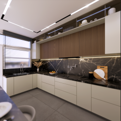 Aménagement et modélisation 3D cuisine