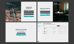 Modern Timesheet & Team Management Web App UI