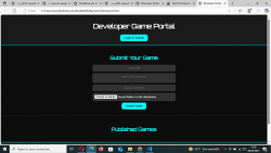 Developer Game Portal