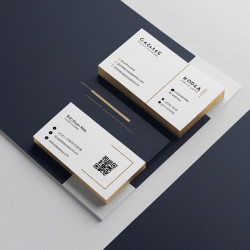 Carte Visite – Minimalisme & Sobriété Professionnelle