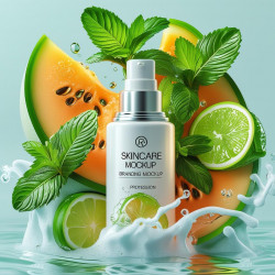 Mockup de Branding pour un Produit Cosmétique