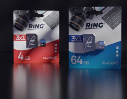 Carte mémoire packaging design