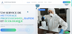 IK Nettoyage — Cleaning Services Website Redesign