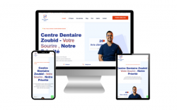 Site vitrine – Centre Dentaire Zoubid