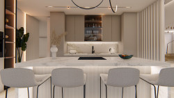 Aménagement intérieur de cuisine