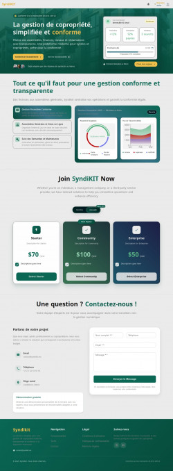 ERPdédié aux entreprises de gestion de copropriétés.