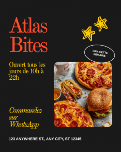 Atlas Bites – Instagram Promo Post