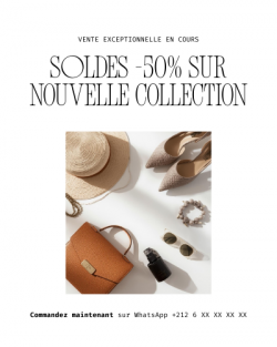 Soldes -50% – Visuel Instagram (Nouvelle Collection)