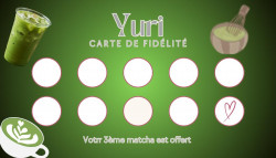 carte de fidélité yuri
