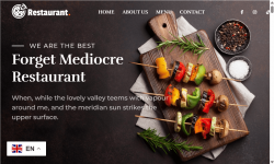Site Web de Restaurant